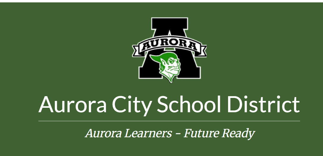 AURORA CITY SCHOOL DISTRICT Calendar 26/27 Updates Logo