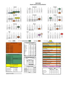 Asotin Anatone school district WA calendar