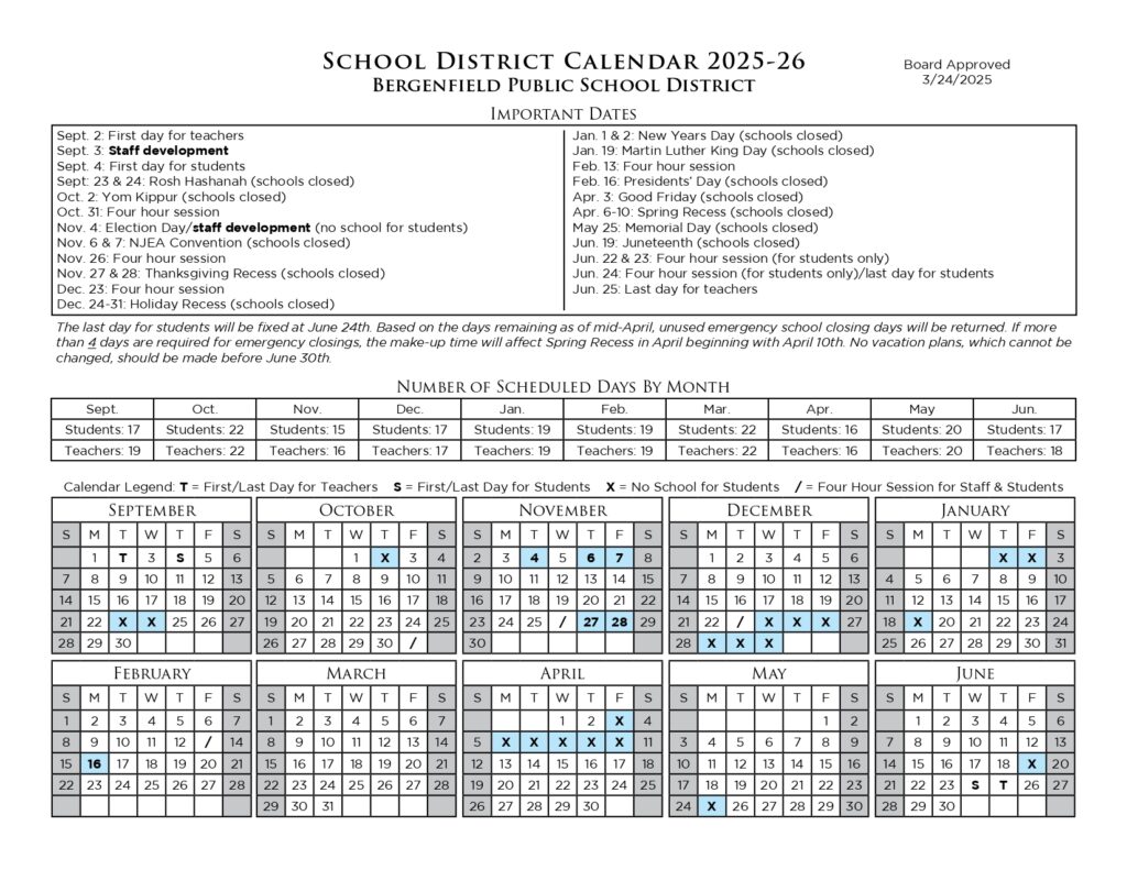 Bergenfield Public School District