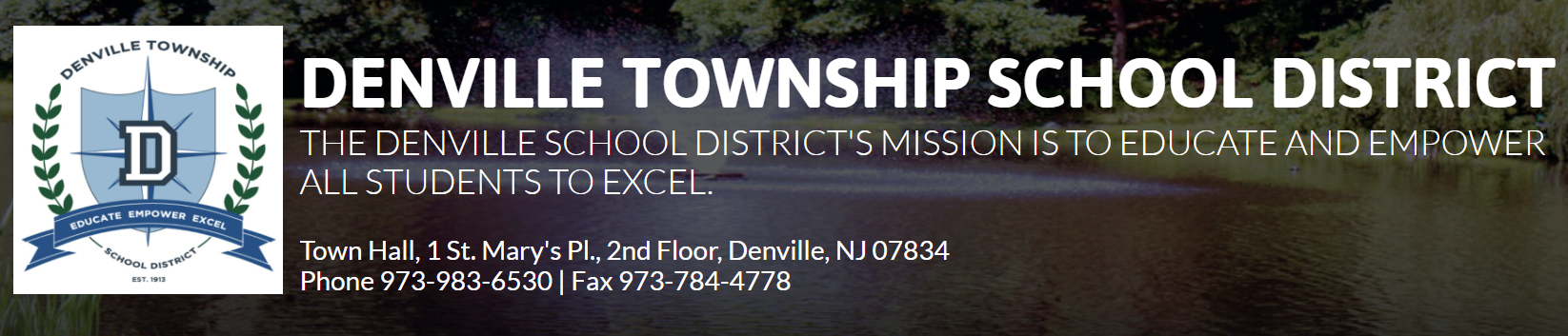 Denville Public School District NJ Calendar  26-27 Updates Logo