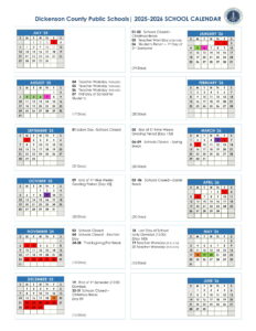 Dickenson County Public Schools calendar