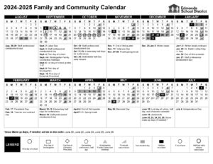 Edmonds School District calendar