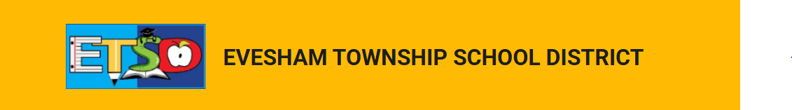 Evesham Township School District Calendar 26-27 Updates Logo