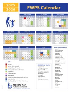 Federal Way Public Schools Calendar