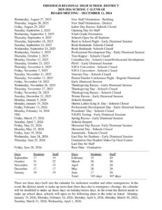 Freehold Regional High School District