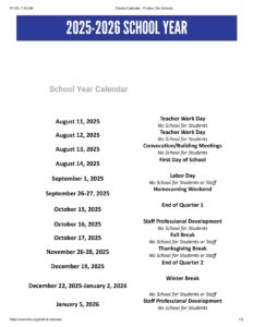 findlay schools calendar 25-26