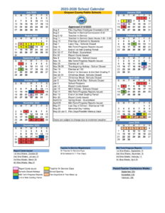 Grayson County Public Schools CALENDAR