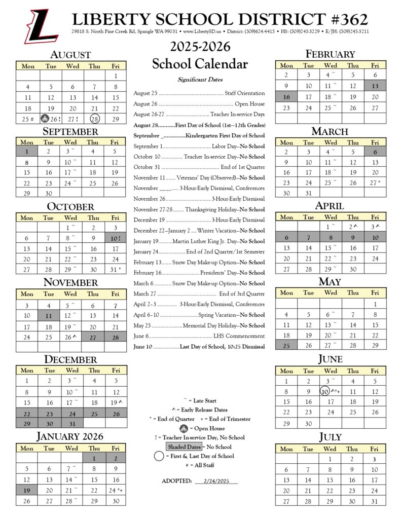 Liberty School District 362 wa