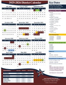 lacey township school district calendar