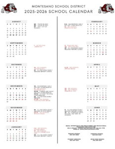 Montesano school district calendar