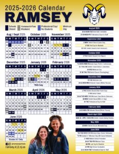 RAMSEY SCHOOL DISTRICT CALENDAR