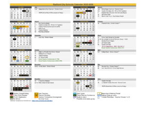 Radford City Schools CALENDAR
