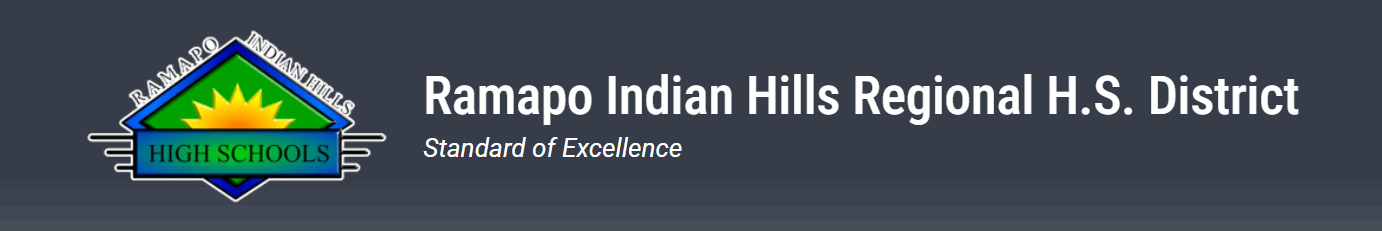 Ramapo Indian Hills Regional High School    NJ Calendar  26-27 Updates Logo