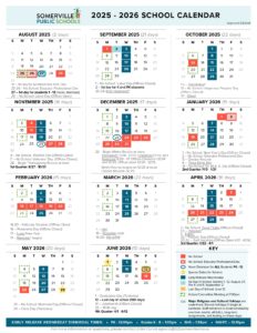 Somerville Public Schools CALENDAR