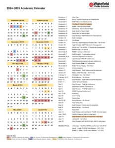 Wakefield Public Schools Calendar