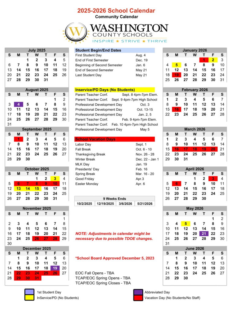 Washington County Schools