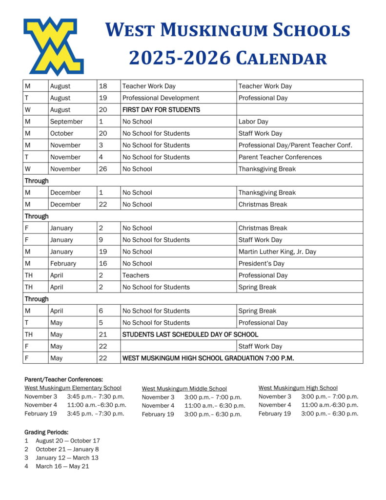 West Muskingum Local Schools