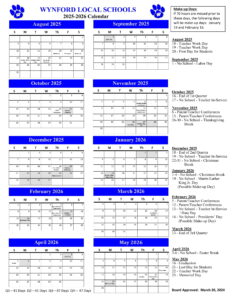 Wynford Local Schools