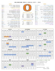 BELCHERTOWN PUBLIC SCHOOLS calendar