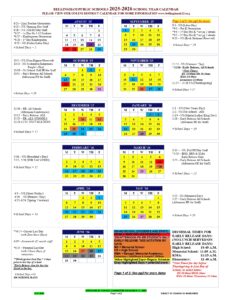 Bellingham Public Schools MA Calendar