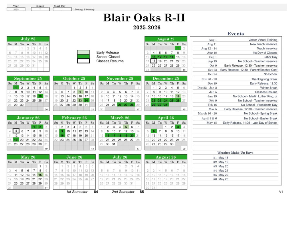 Blair Oaks R-II Schools