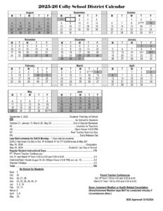 East Troy Community School District CALENDAR