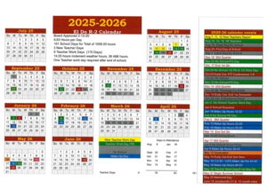 El Do R-2 CALENDAR