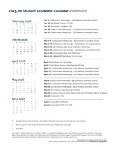 FRANCIS HOWELL SCHOOL DISTRICT CALENDAR