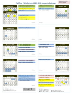 Fall River Public Schools CALENDAR