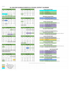 Glendale-River Hills School District calendar