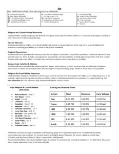 hingham public schools calendar