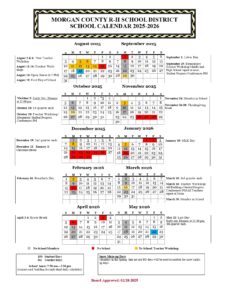 morgan county r 2 school district calendar