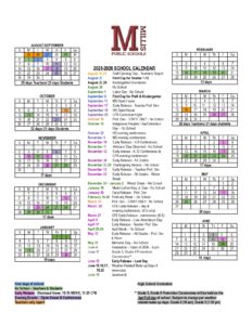 Millis Public Schools CALENDAR