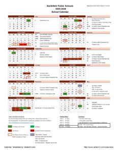 northfield public schools calendar