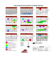 ISD 255 - Pine Island calendar