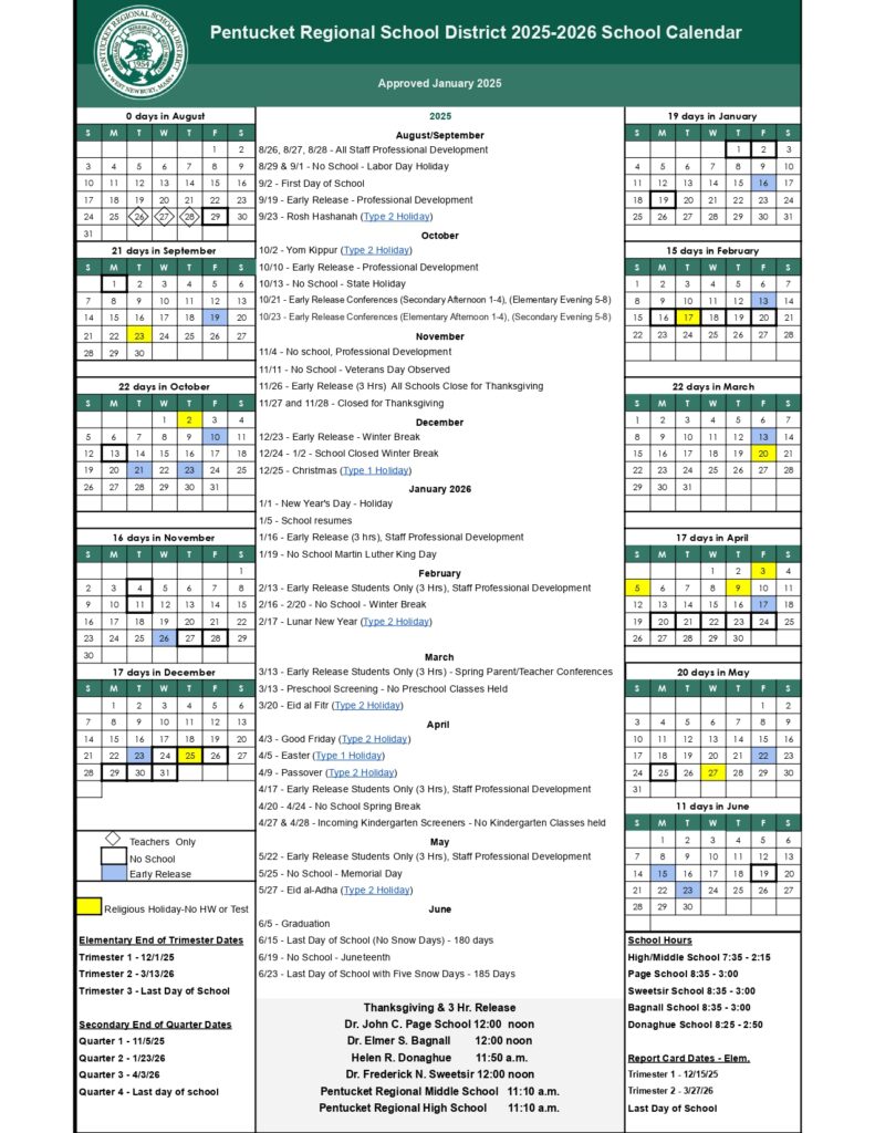 Pentucket Regional School District Pentucket Regional School District