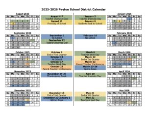 Peyton School District 25-26