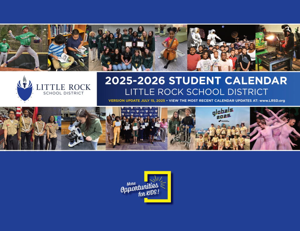 little rock school district calendar