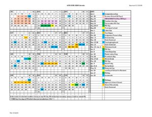 aces calendar