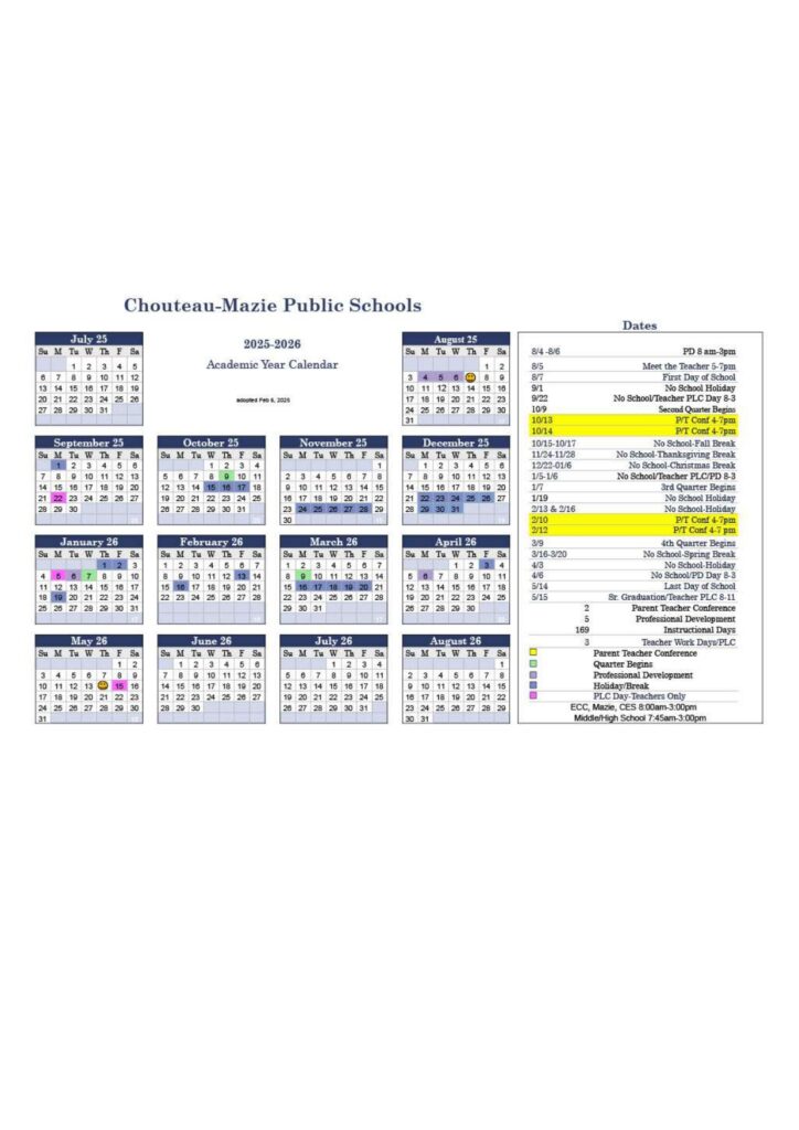 Chouteau-Mazie Public Schools 25-26