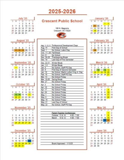 Crescent Public Schools OK