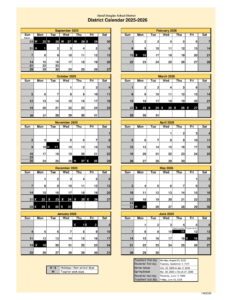 David Douglas School District calendar