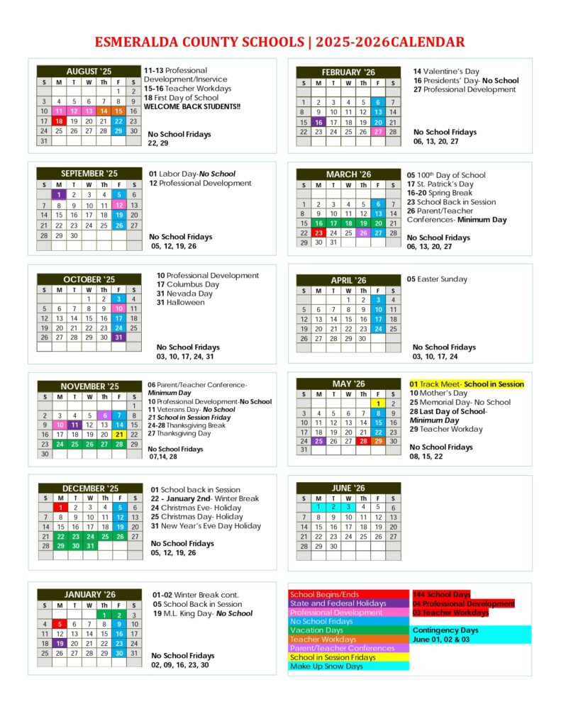 ESMERALDA COUNTY SCHOOLS,ESMERALDA COUNTY SCHOOLS, 25-26