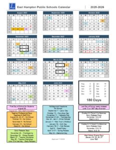East Hampton Public Schools 25-26