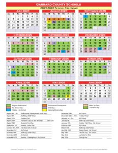 GCS CALENDAR