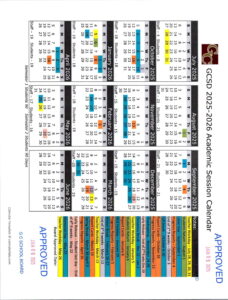 gcsd CALENDAR