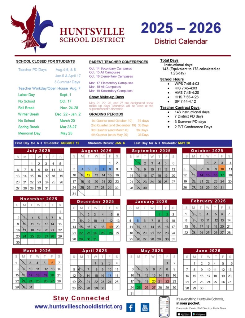 HUNTSVILLE SCHOOL DISTRICT, 25-26