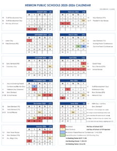 hebron public schools calendar