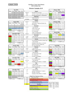 HOOD RIVER COUNTY SCHOOL CALENDAR