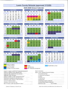 Lewis-Palmer School District calendar